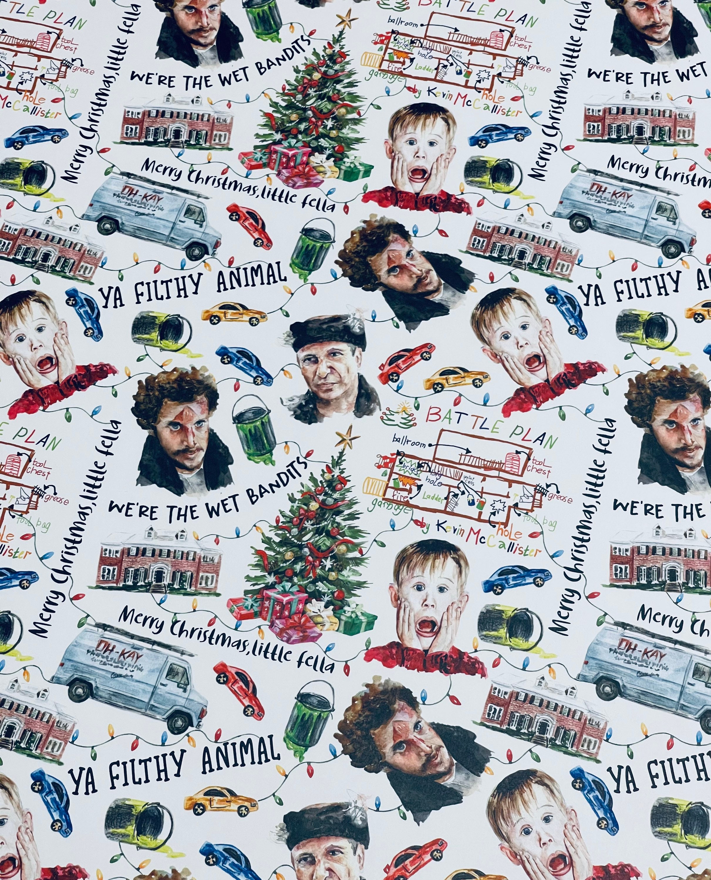 Home Alone Wrapping Paper