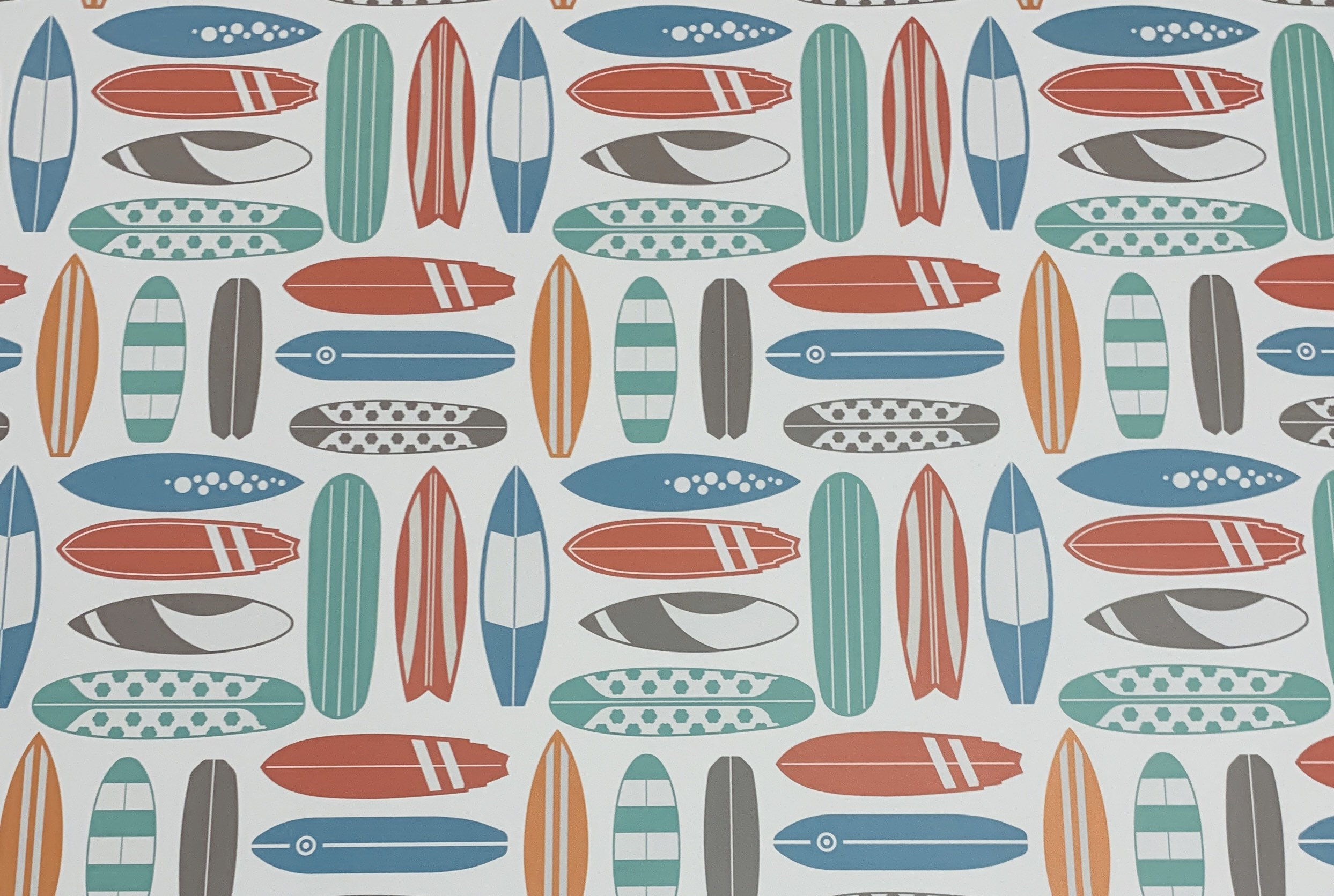 Surfboard Wrapping Paper Sheets Set of 3 Surfing Surfer Etsy