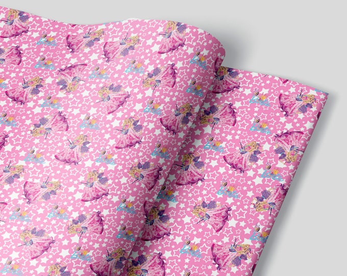 Barbie Wrapping Paper Sheets Set of 3 Barbie Party Decor Etsy