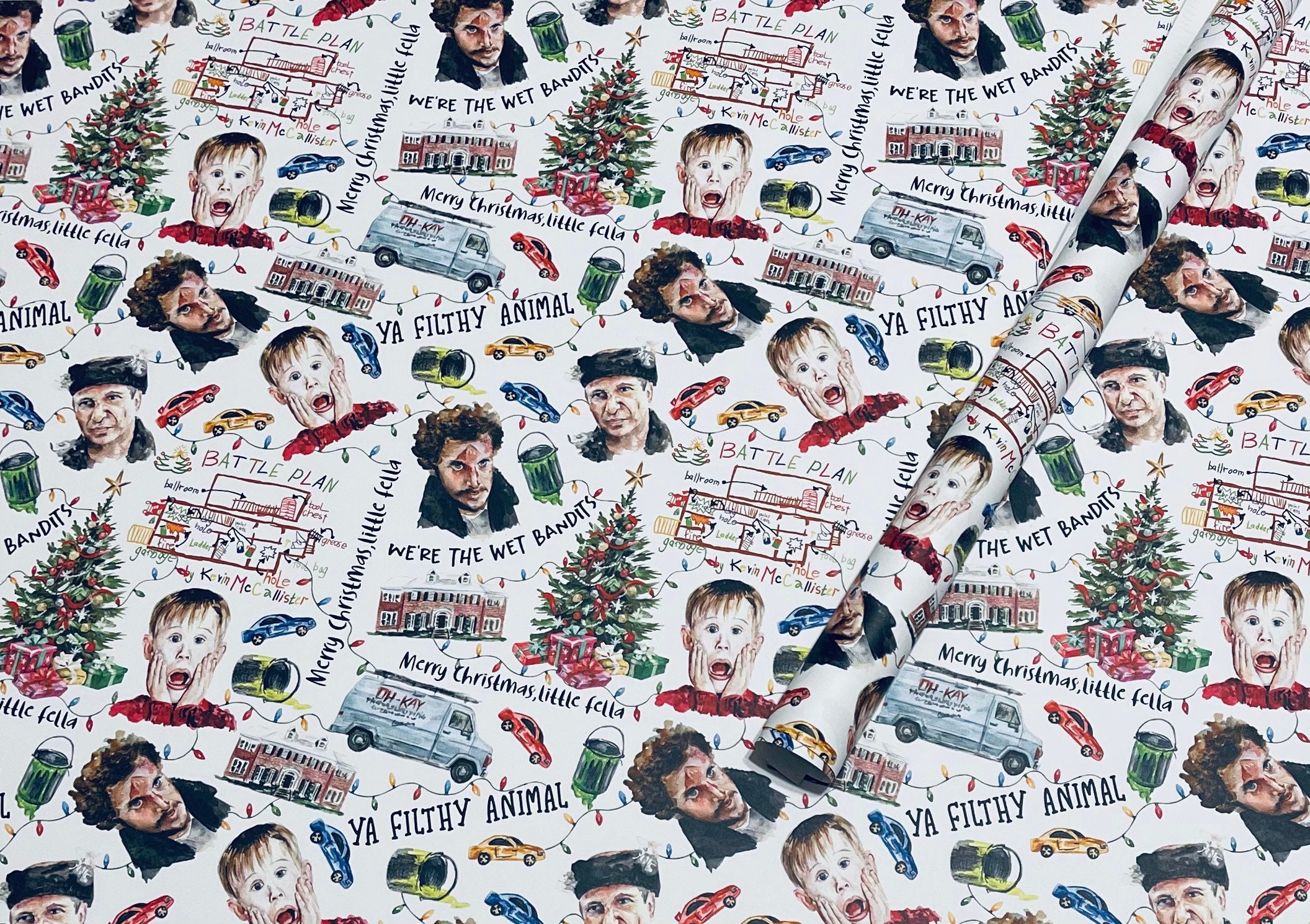 Home Alone Wrapping Paper