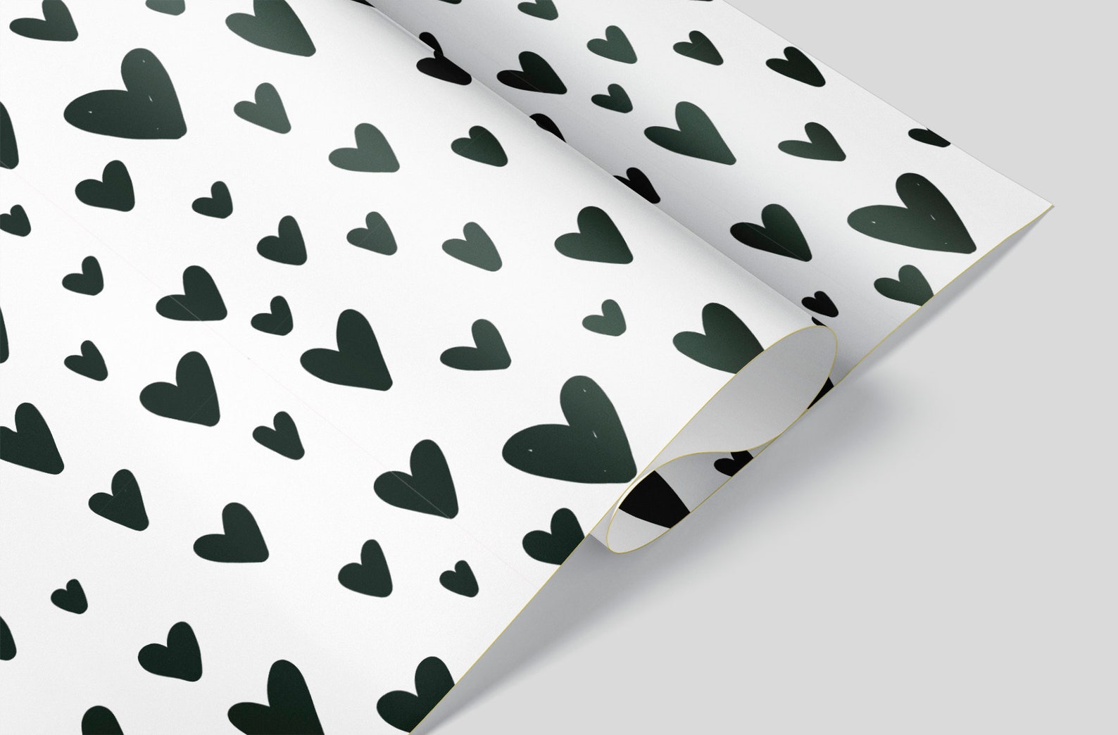 Valentines Wrapping PaperHeartsWrapping Paper SheetsHoliday Etsy