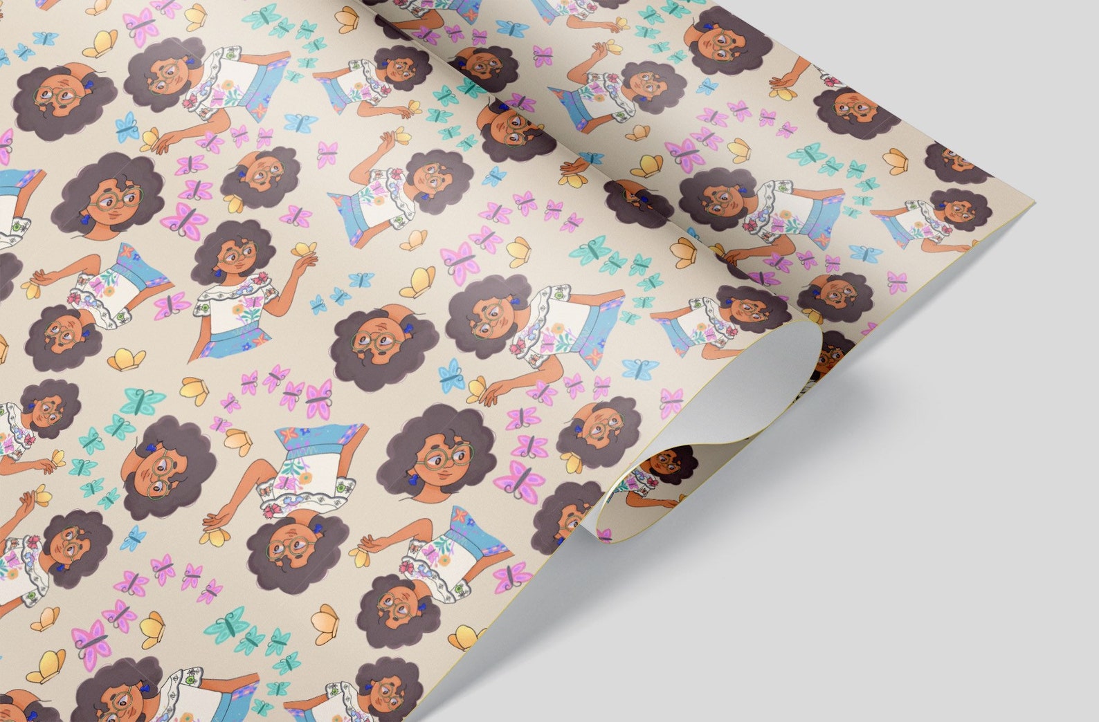 Encanto Wrapping Paper Sheets Set of 3 Sheets Disney Etsy Israel