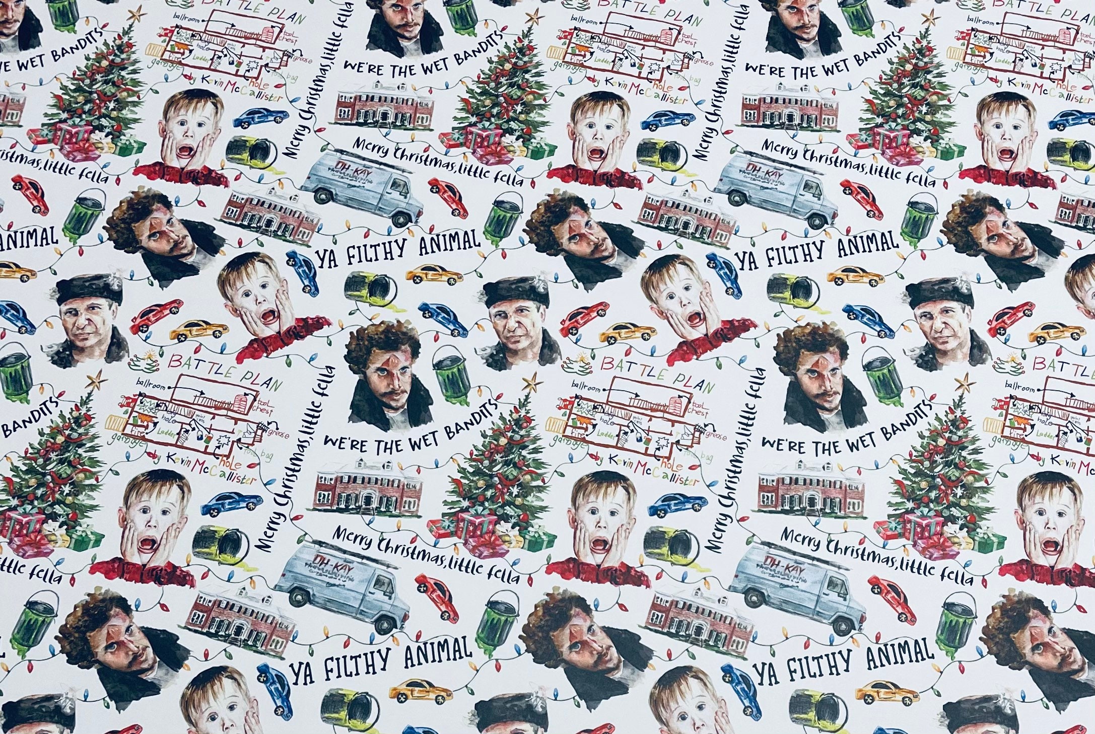 Home Alone Wrapping Paper