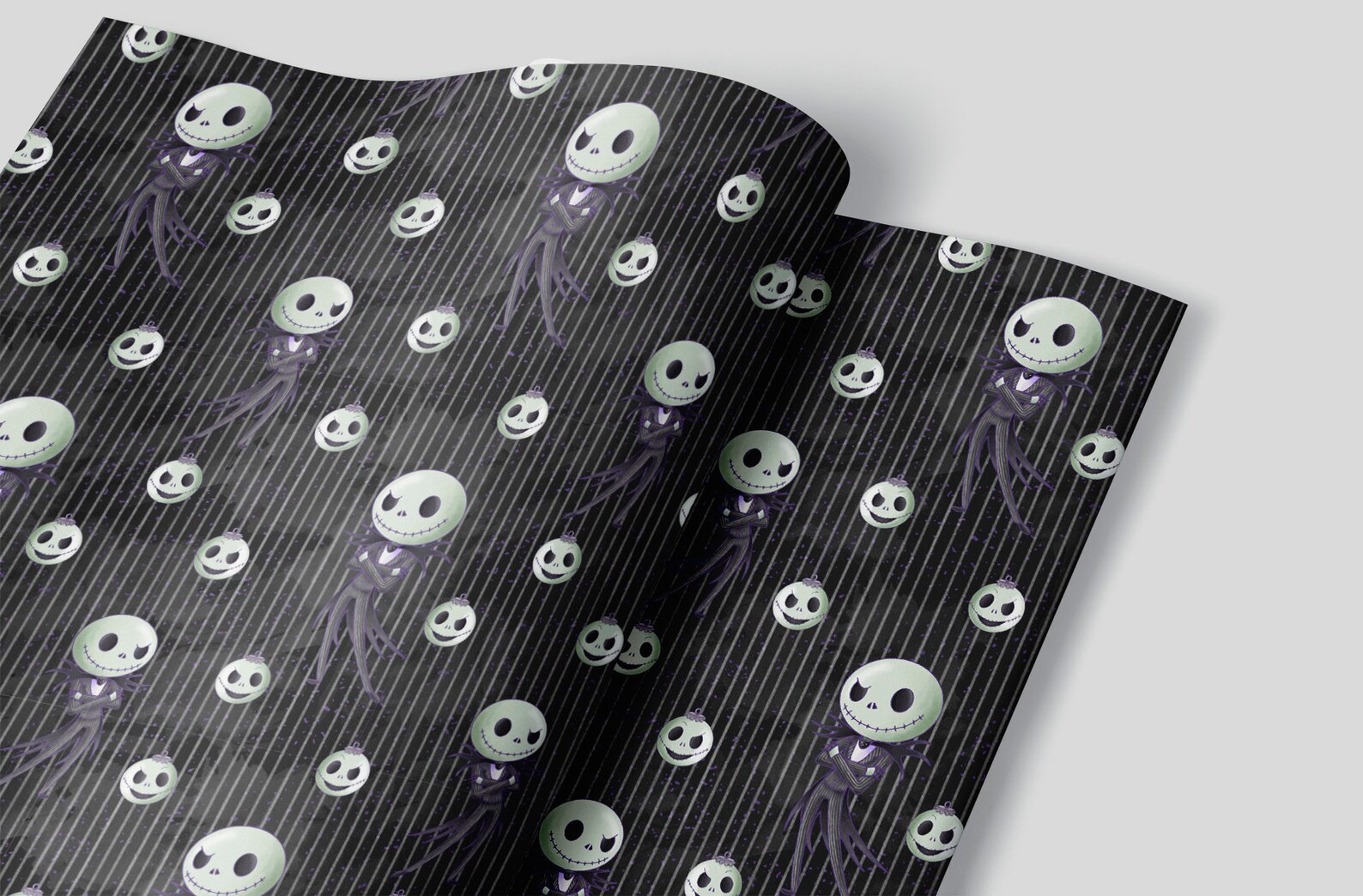Nightmare Before Christmas Wrapping Paper Sheets set of 3 Etsy Australia