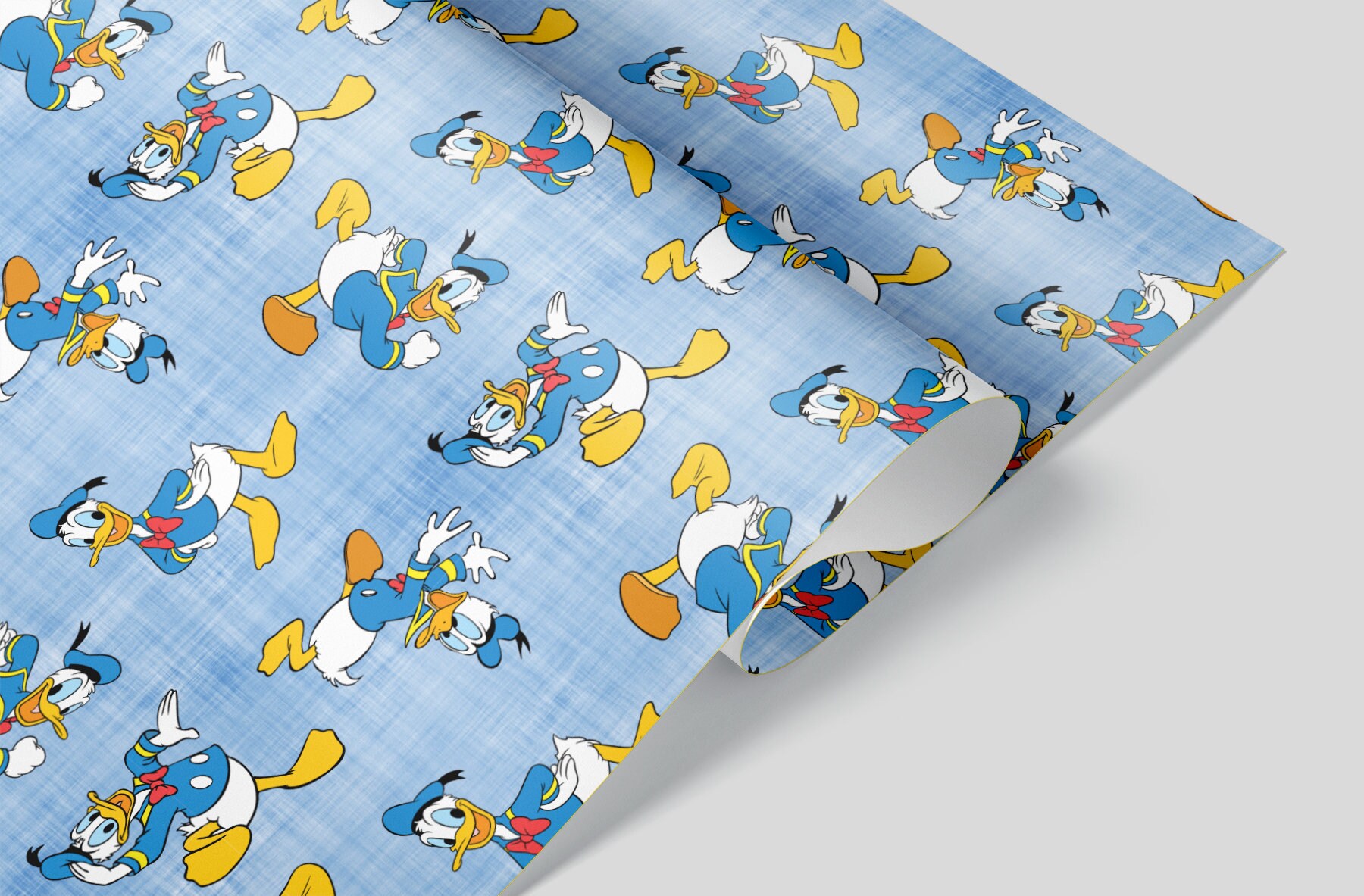 Donald Duck Wrapping Paper