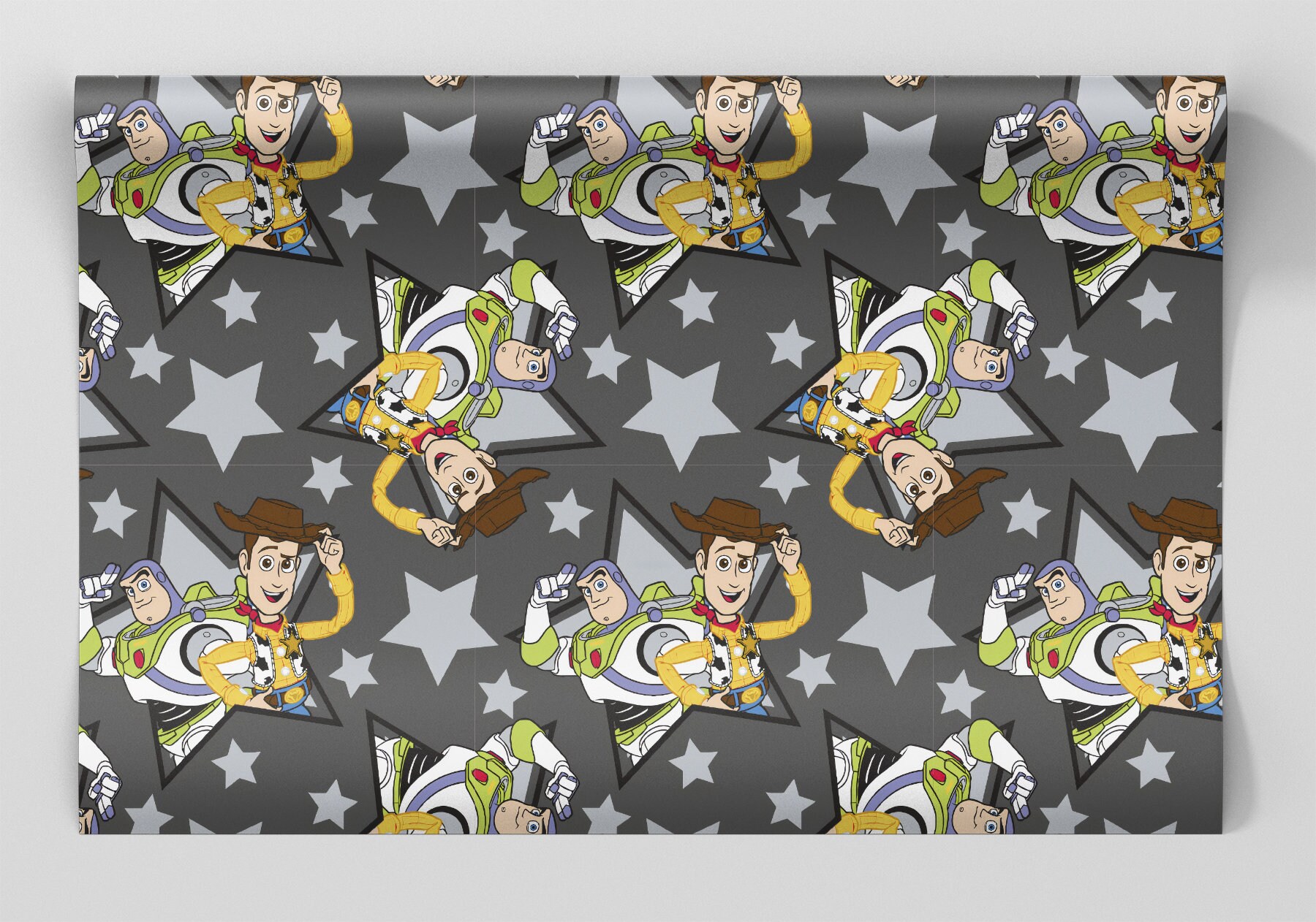 Toy Story Wrapping Paper Sheets Set of 3 Disney Buzz Etsy