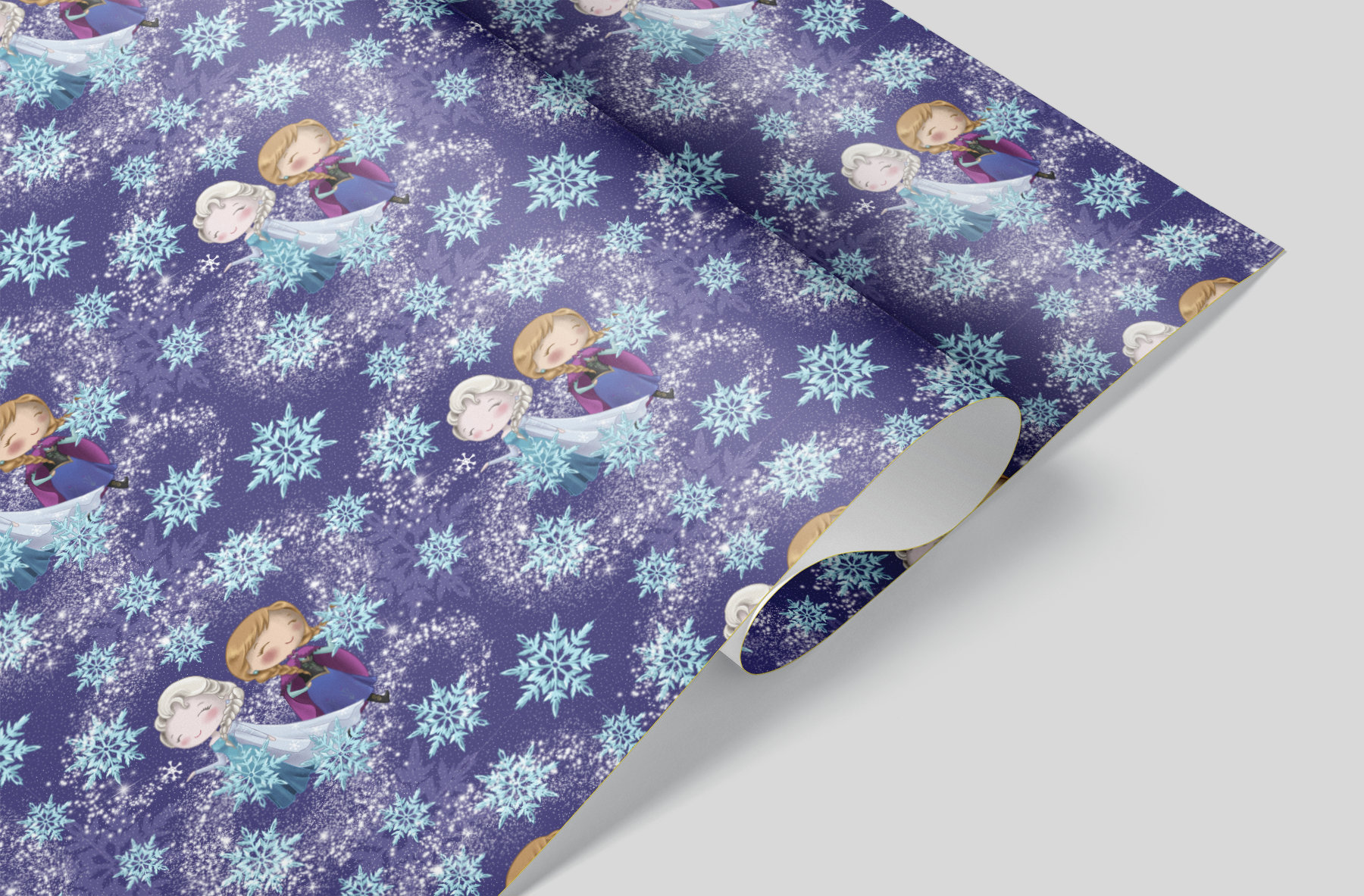 Frozen Wrapping Paper Sheets Set of 3 Disney Wrapping Etsy