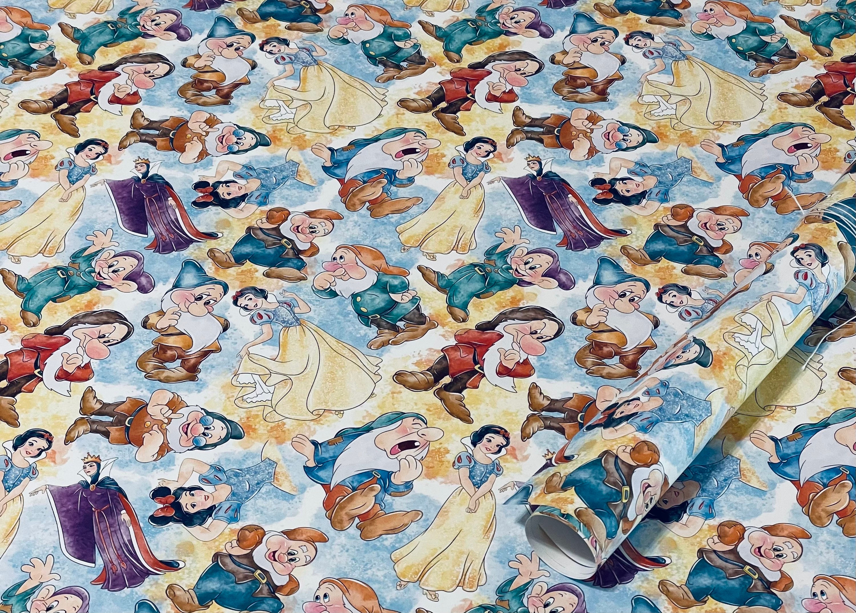 Snow White and the Seven Dwarfs Wrapping Paper