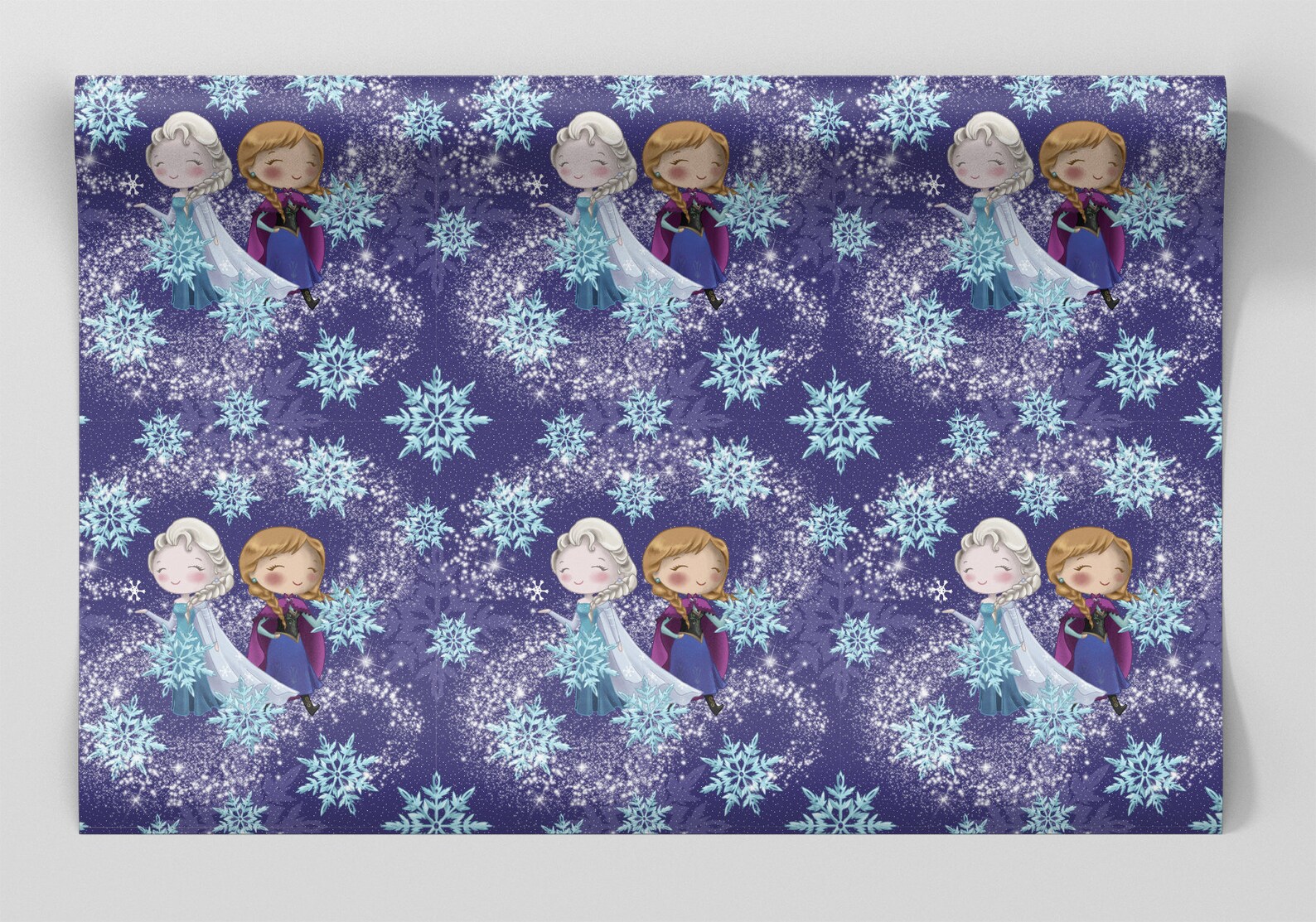 Frozen Wrapping Paper Sheets Set of 3 Disney Wrapping Etsy