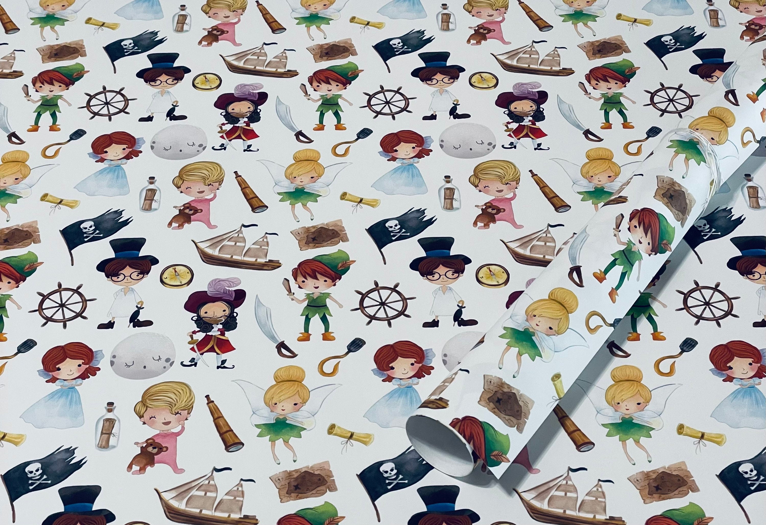 Peter Pan Wrapping Paper Sheets