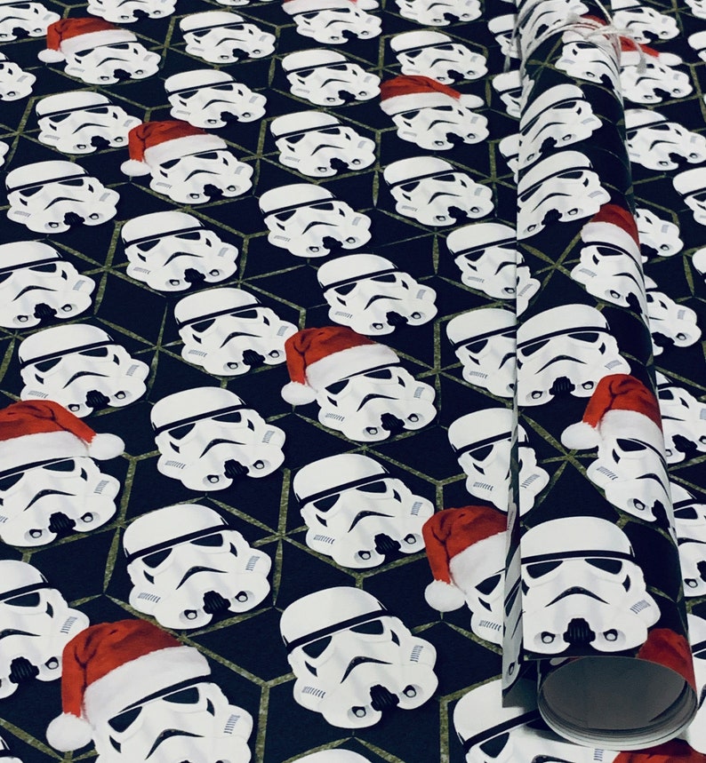 Christmas Star Wars Wrapping Paper Sheets Set of 3 Etsy