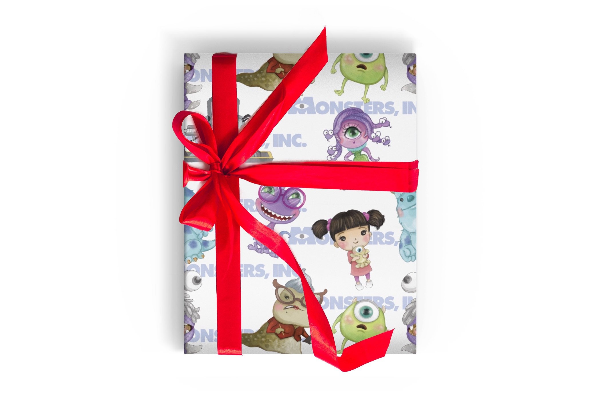 Monsters Inc Wrapping Paper Sheets