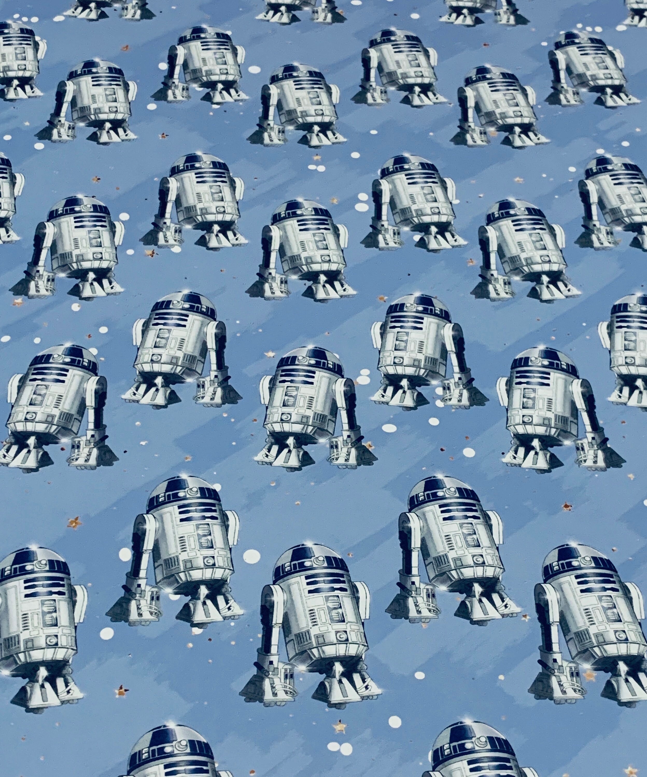 Star Wars Wrapping Paper Sheets Set of 3 R2D2 Darth Vader Etsy