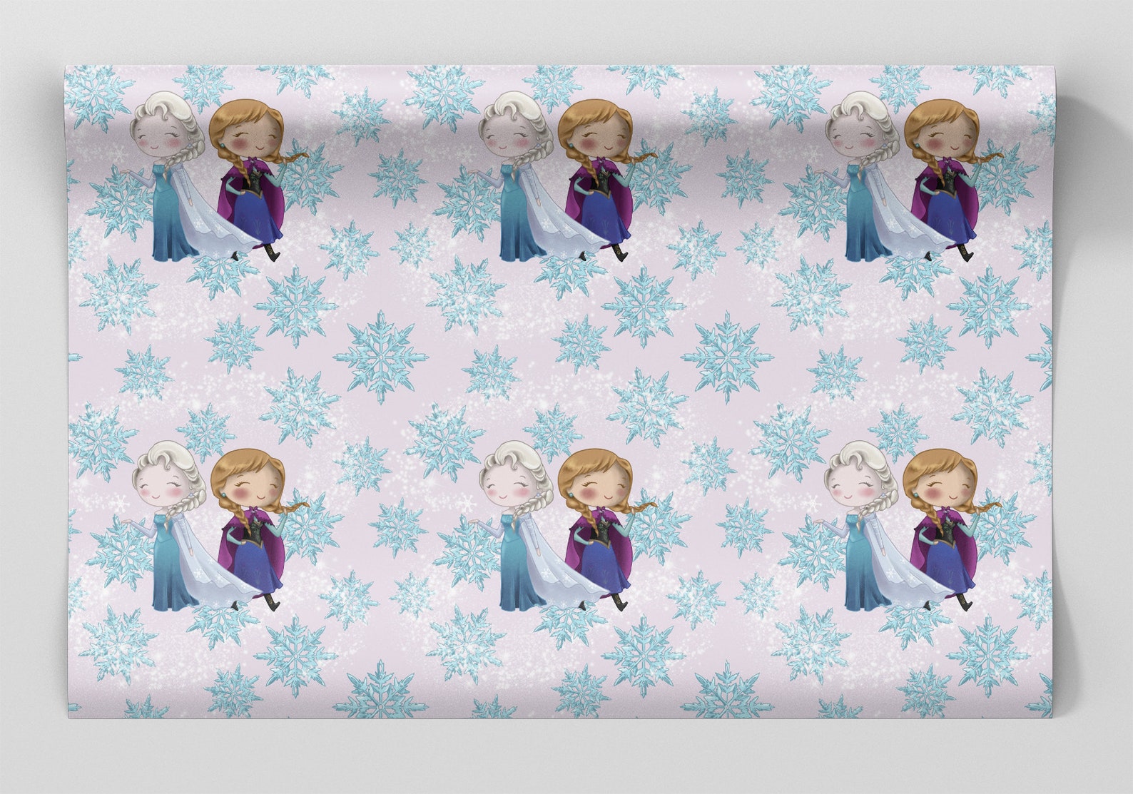 Frozen Wrapping Paper Sheets Set of 3 Disney Wrapping Etsy
