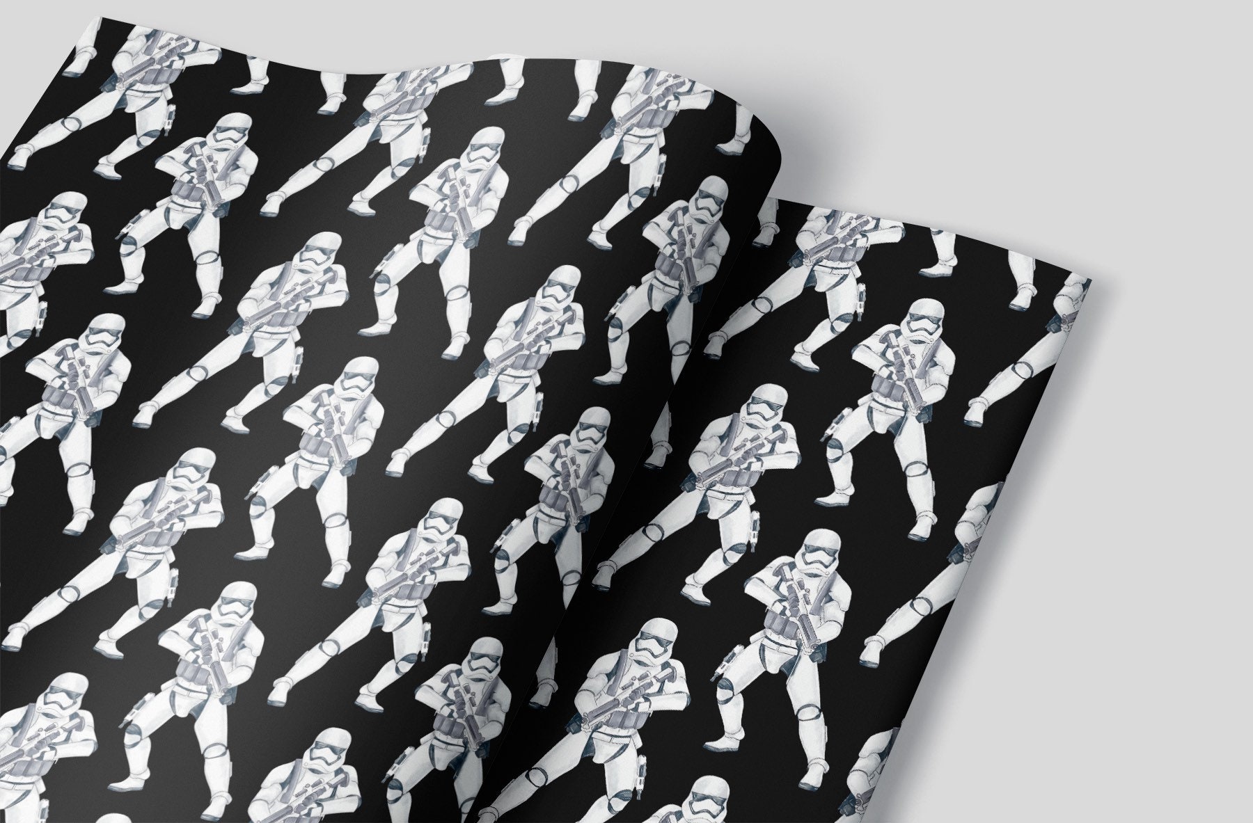 Stormtrooper Wars Wrapping Paper