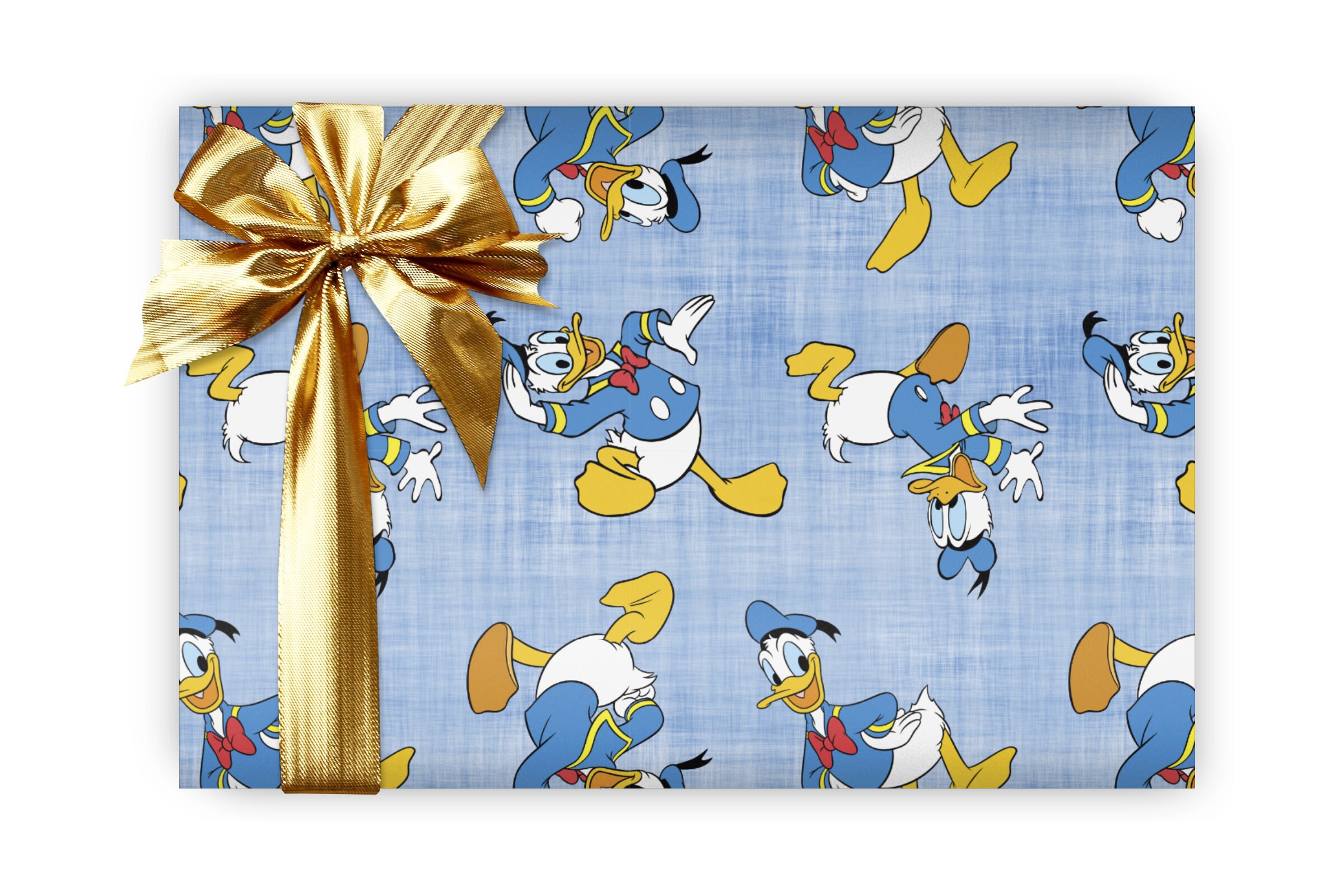 Donald Duck Wrapping Paper