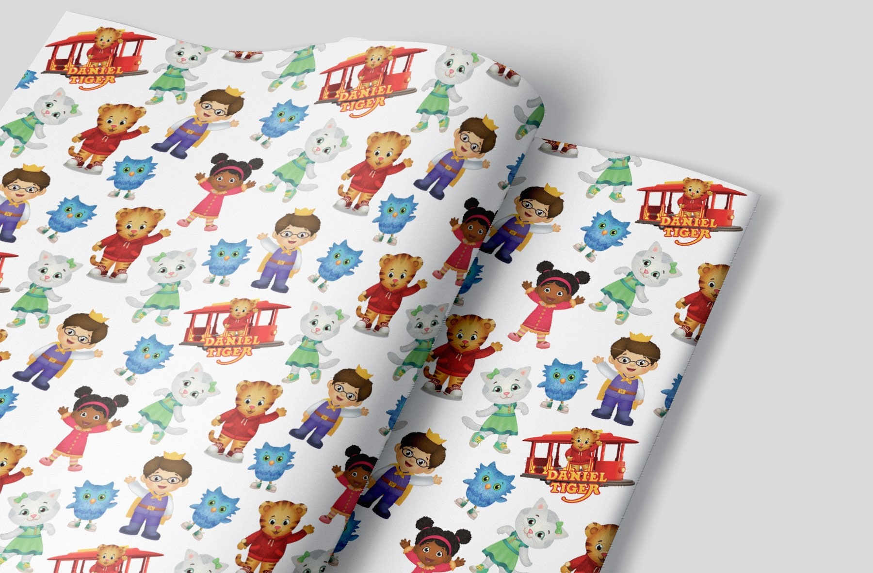 Daniel Tigers Neighborhood Wrapping Paper