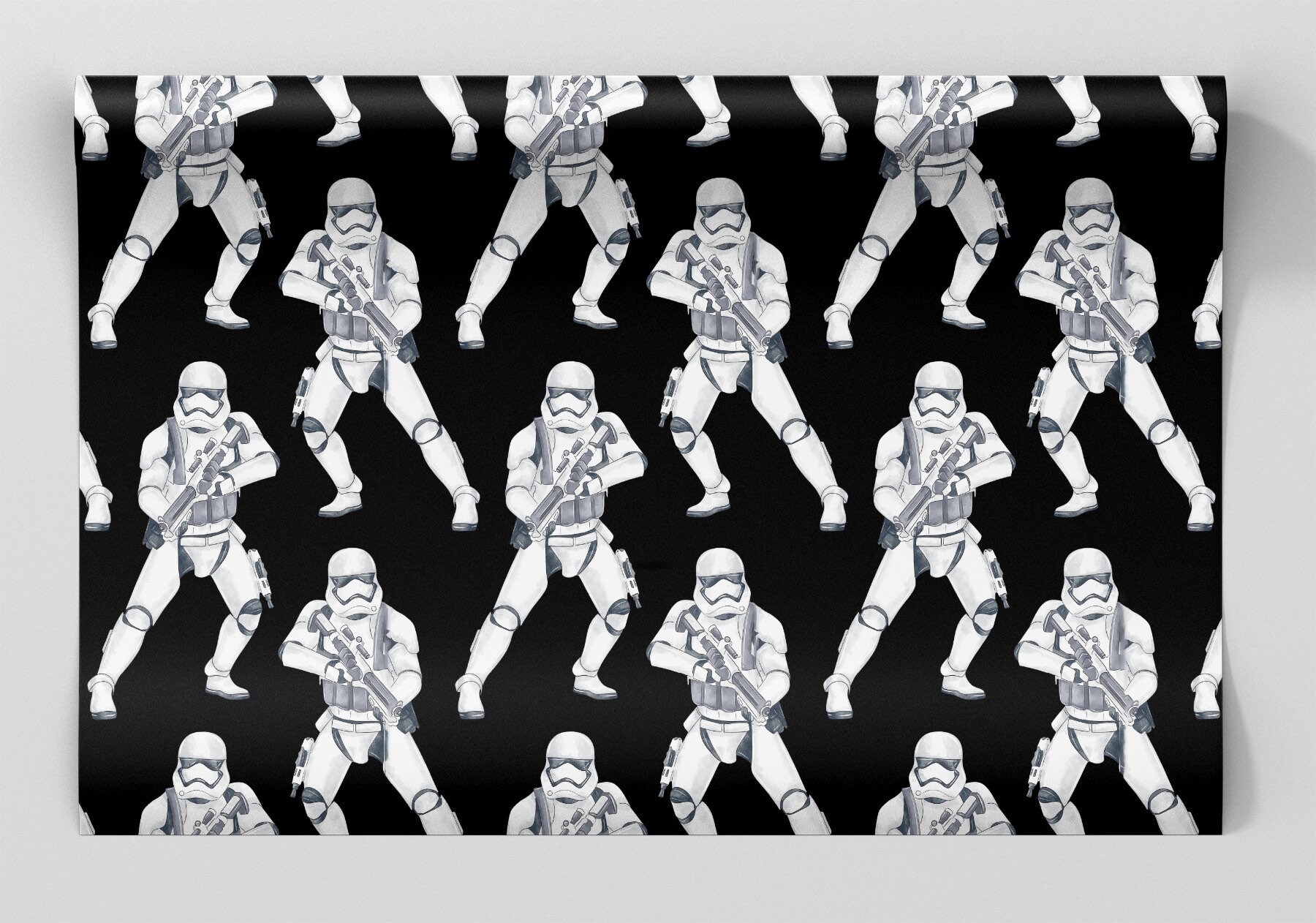 Stormtrooper Wars Wrapping Paper