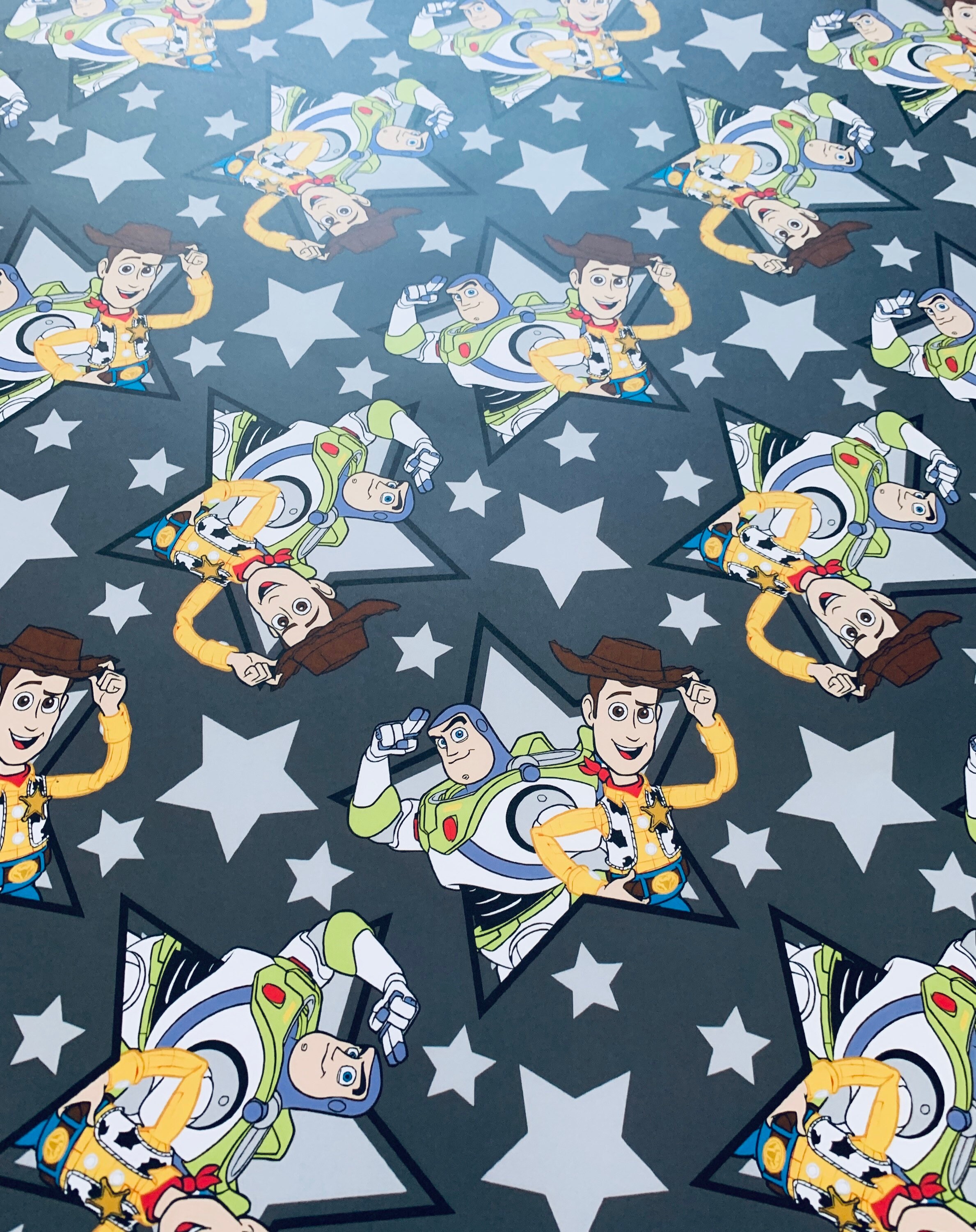 Toy Story Wrapping Paper Sheets Set of 3 Disney Buzz Etsy