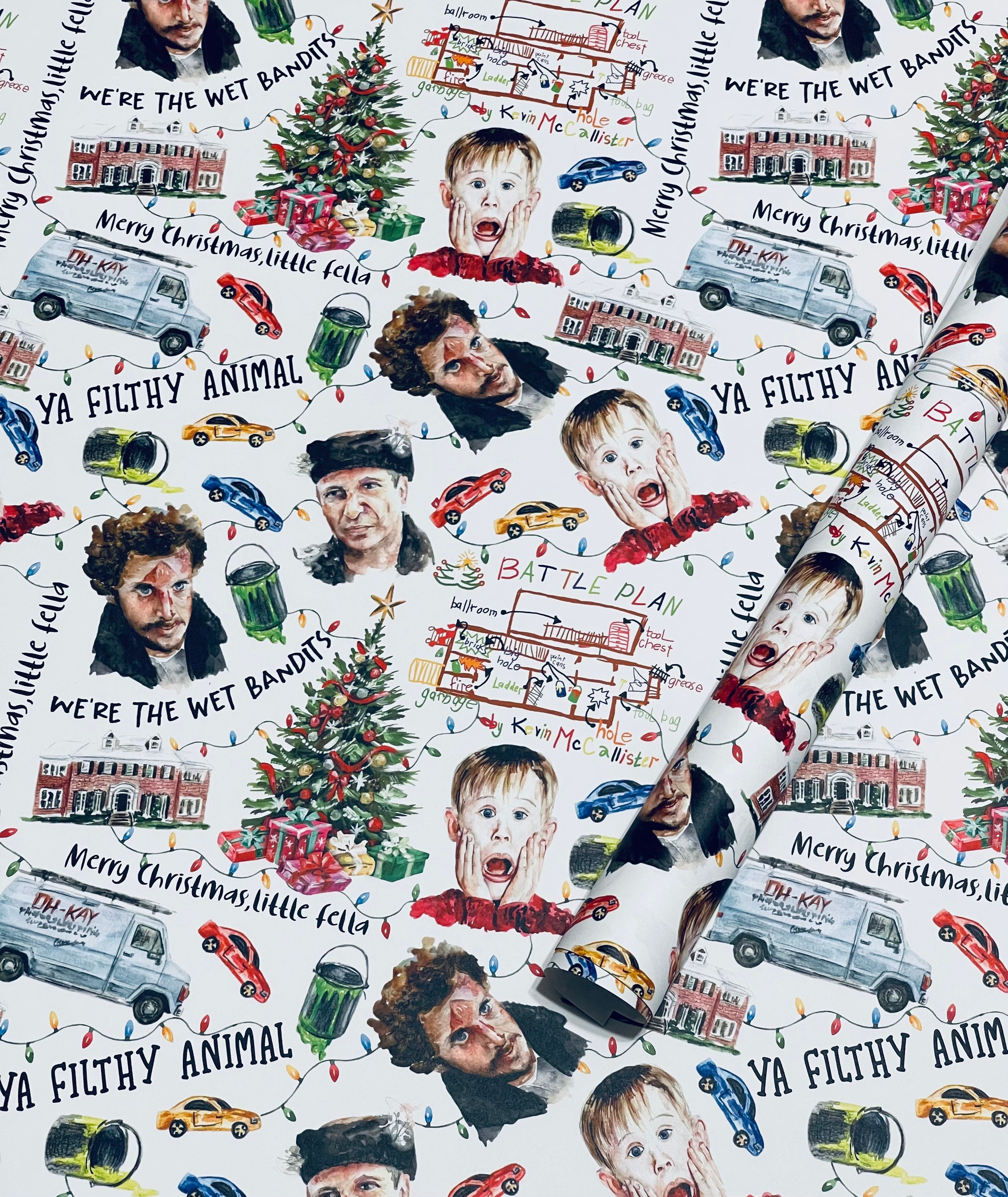 Home Alone Wrapping Paper