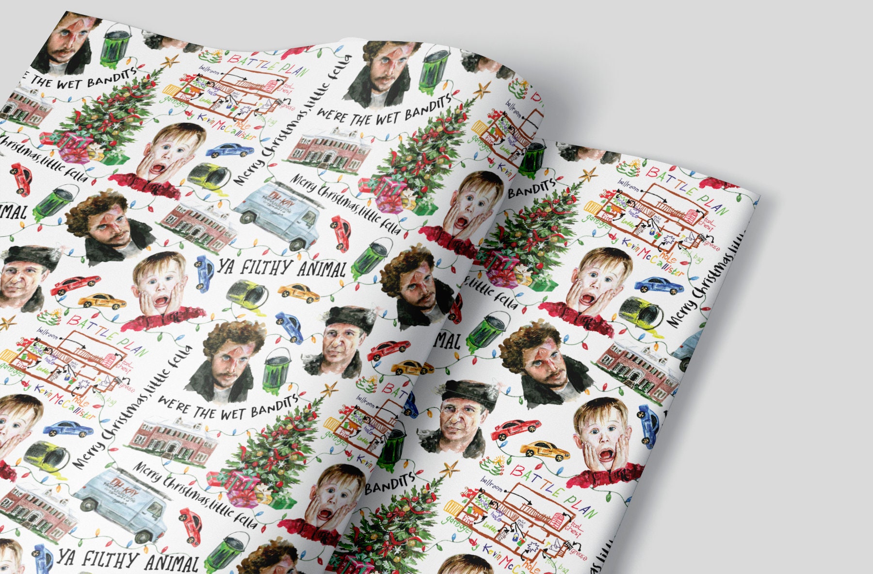 Home Alone Wrapping Paper