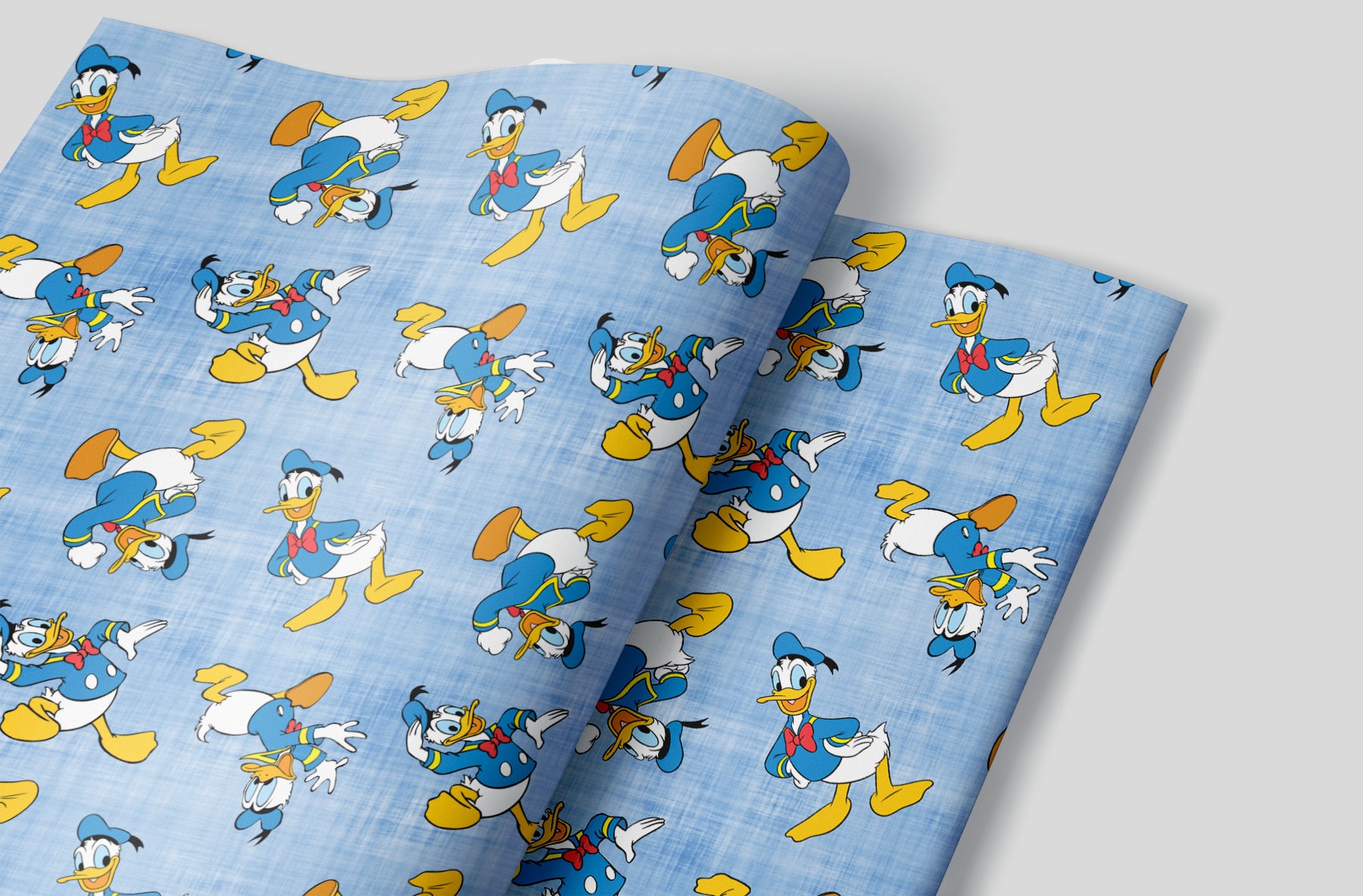 Donald Duck Wrapping Paper