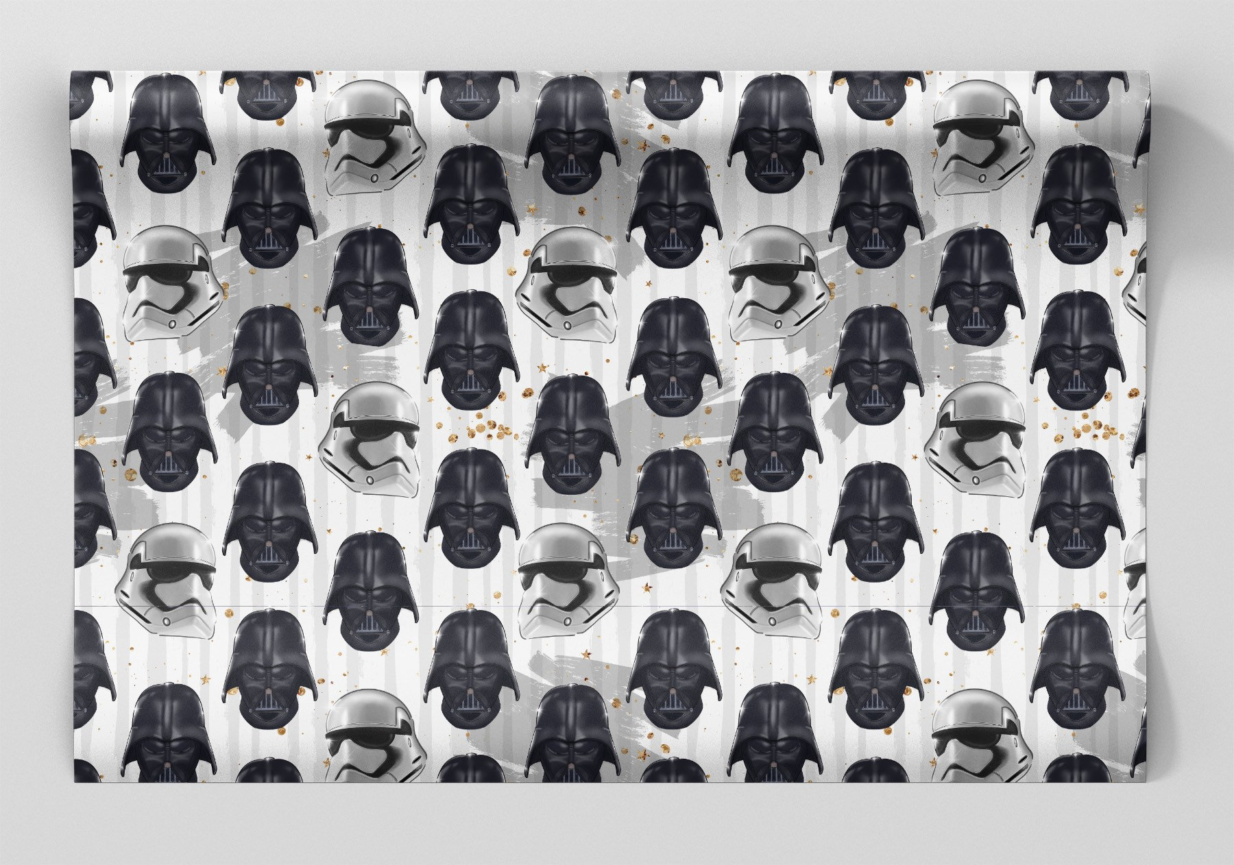 Star Wars Wrapping Paper Sheets Set of 3 Stormtrooper Etsy