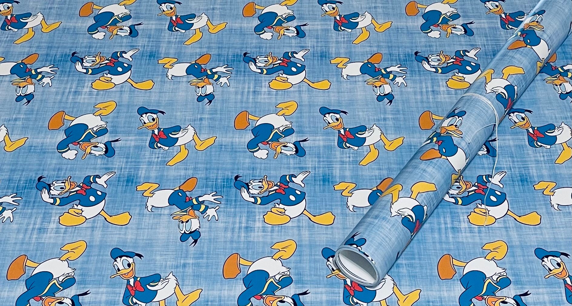 Donald Duck Wrapping Paper