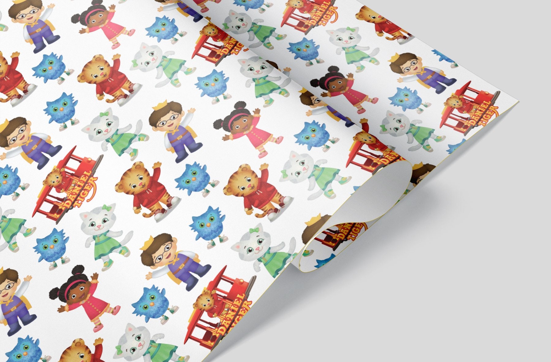 Daniel Tigers Neighborhood Wrapping Paper