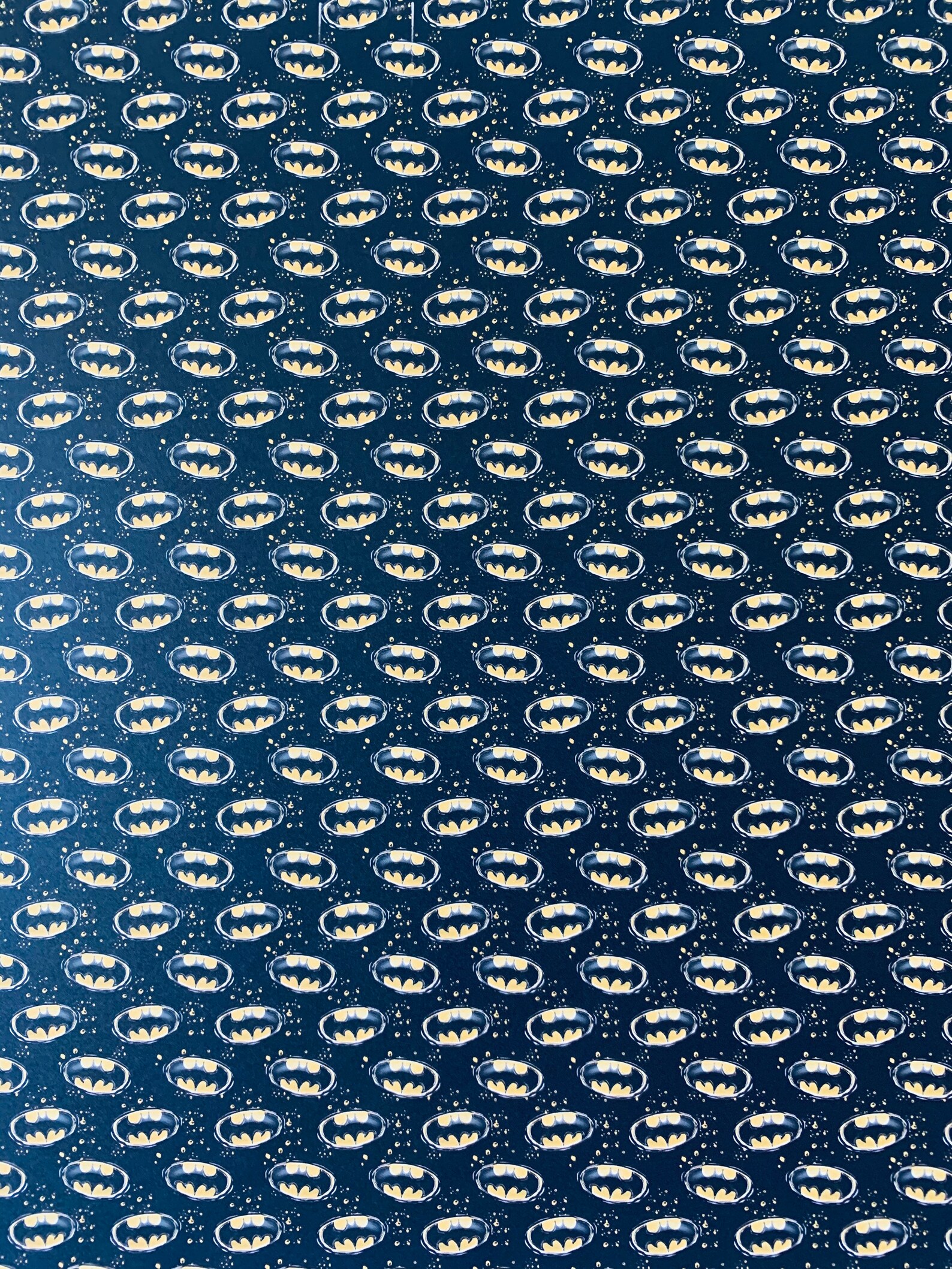 Batman Wrapping Paper Sheets Set of 3 DC Superhero The Etsy