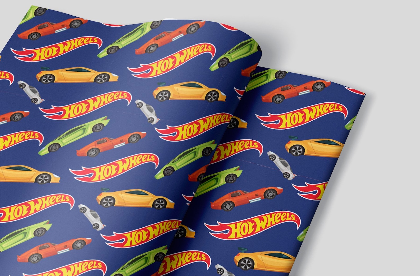Hot Wheels Wrapping Paper Sheets Set of 3 Sheets Cars Etsy