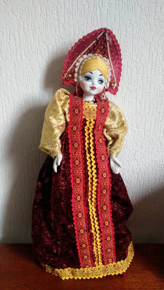 russian porcelain doll