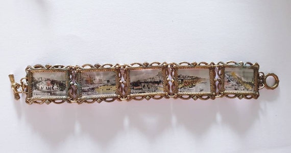 Antique Brighton souvenir bracelet