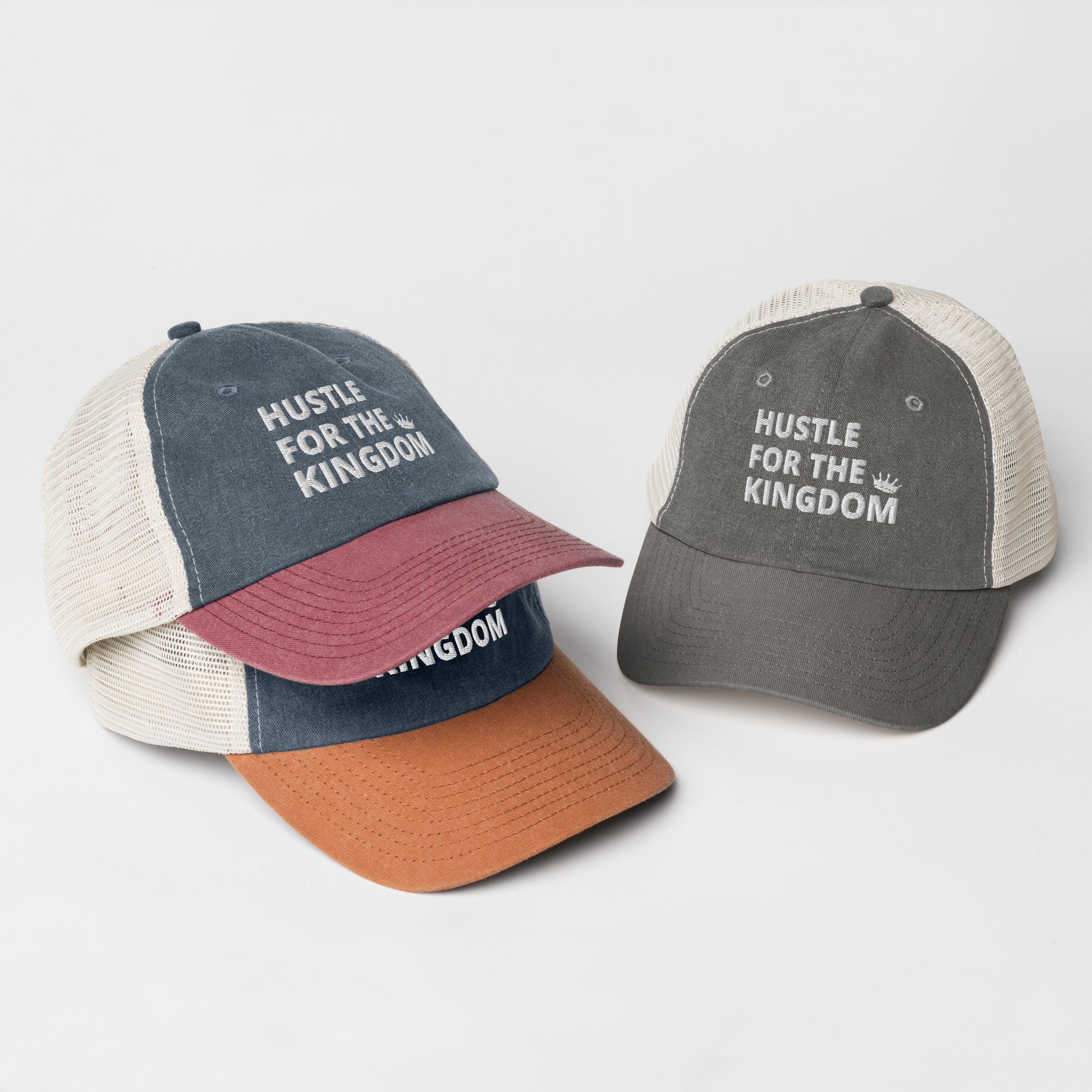 Wholesale Bulk Your Custom Text/Design EMBROIDERED Dad Hat Cap Pigment Dyed Baseball Cap Custom Embroidery New Colors To Choose From! Accessoires Hoeden & petten Honkbal- & truckerspetten 