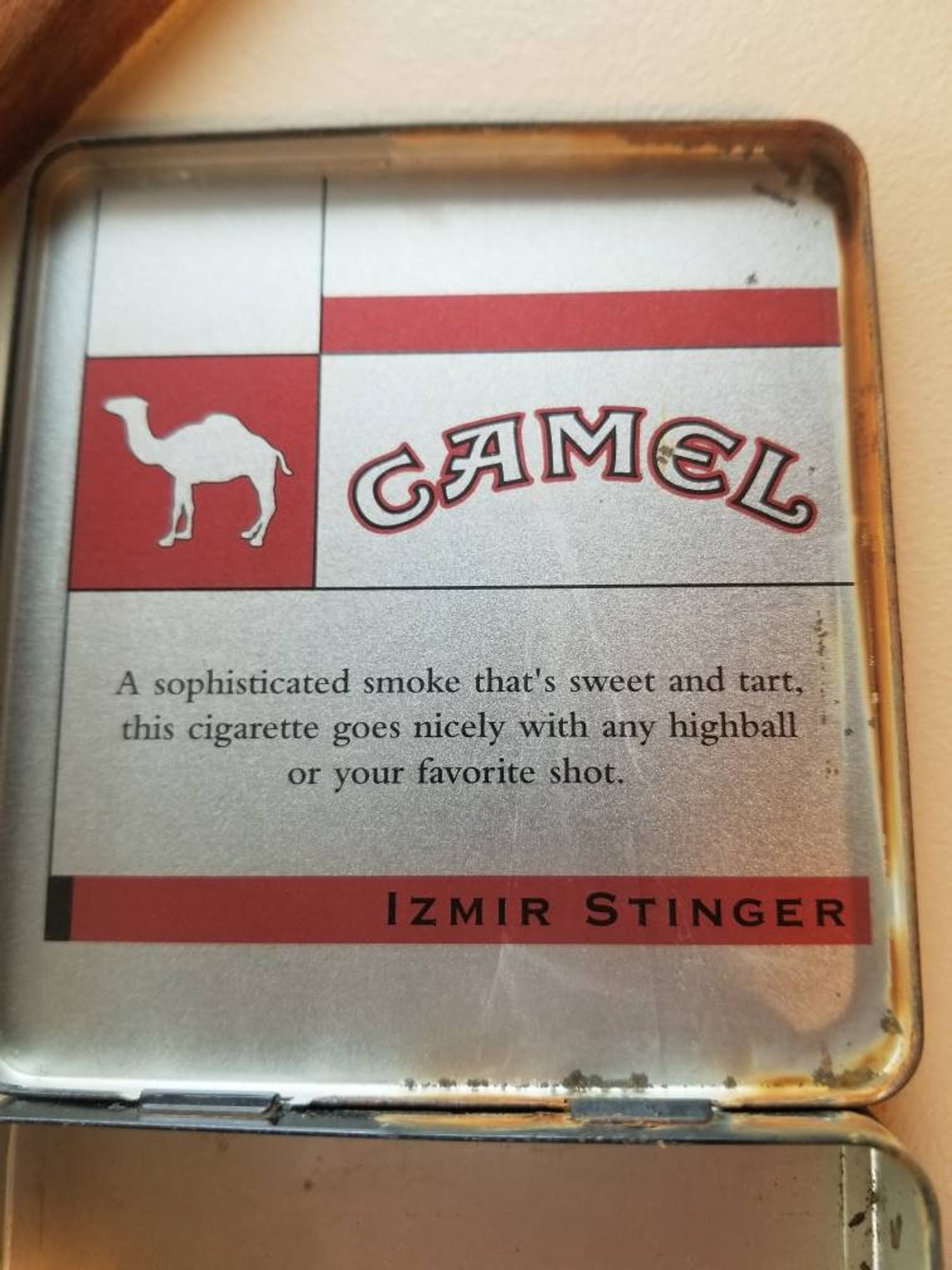 Vintage Camel Tin | Etsy