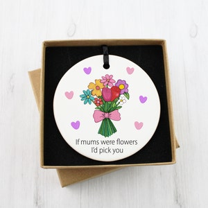 Flowers bouquet Mother's day gift/If mum's were flowers gift/Happy Mother's day/personalised Mother's Day gift image 8