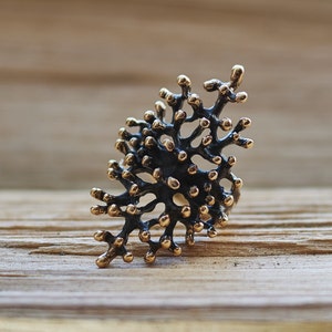 Big Coral Ring