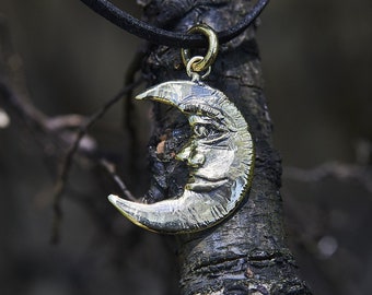 Moon Pendant, Moon Jewelry