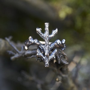 Latvian Laima Ring | Handmade Baltic Symbol Jewelry in Bronze or Sterling Silver | Pagan Folk Art | Eco-Friendly Gift for Her
