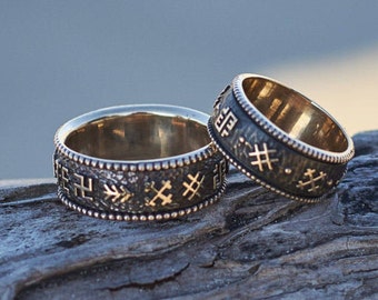 Pagan hotsell wedding bands