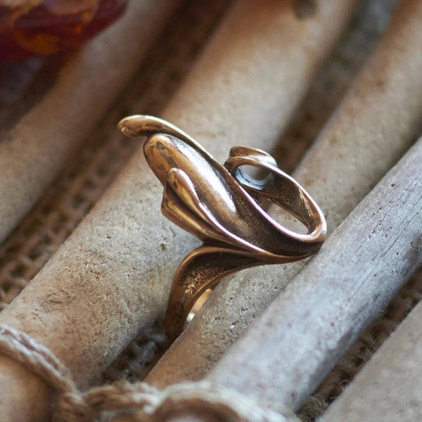 Art Nouveau-ring voor dames