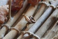 Art Nouveau Floral Ring, Sterling Silver or Bronze, Minimalist Gift product logo