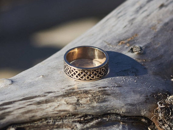 Tallas M A Z Anillo De Plata De Ley 925 Con Nudo De Trinidad Celta Oxidada Anillos De Joyería De Plata Pura 925 Partes Por Cada 1000