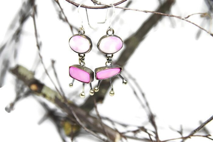 Taz Earrings (Hot Pink) - Accessories-Jewellery : Just Looking - Elk Core