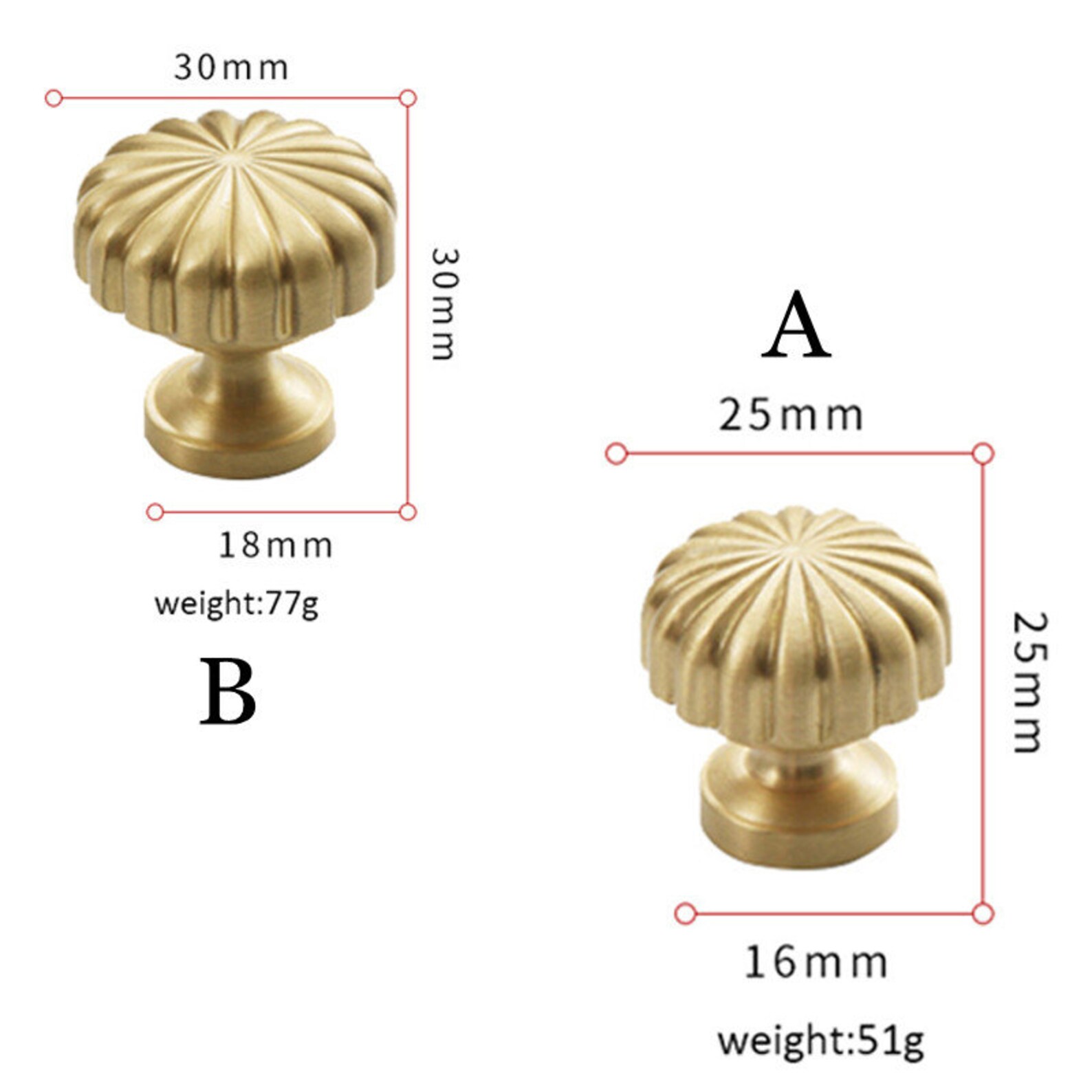Brass Sunflower Knobs Kitchen Knobs Vintage Gold Knob Etsy
