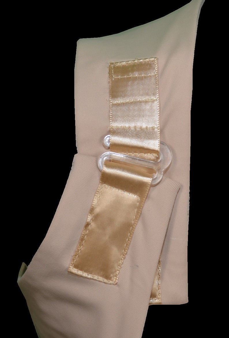 Post surgical bra, mastectomy bra, chest surgery, breast augmentation, heart surgery, recovery bra , removable drain pockets image 2