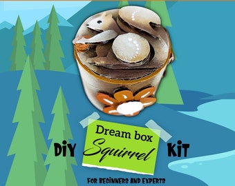Nuts about Squirrels? Take a look at our nutty Photo Frame, Nutty Box , or make your own squirrel with our DIY kit.