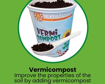 Wormafgietsels: natuurlijke vermicompostbodemregenerator