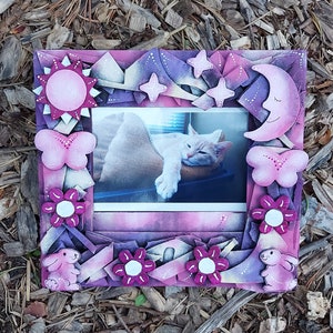 4 x 6 Pet photo frame /Dog picture frame/Cat picture frame/Pet memorial picture frame/ pet memorial gift/pet gift/pet loss gift