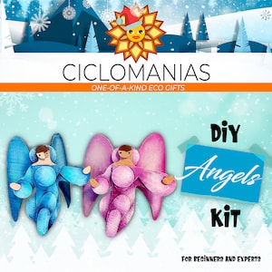 Guardian Angel DIY kits. Angels can be personalized.